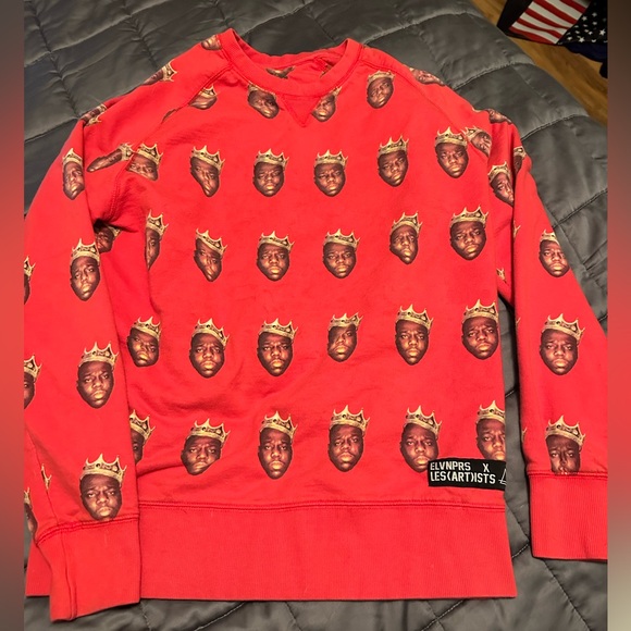 Eleven Paris | Shirts | Biggie Graphic Eleven Parisvintage Biggie Smalls  Sweatshirt Guc Size M | Poshmark